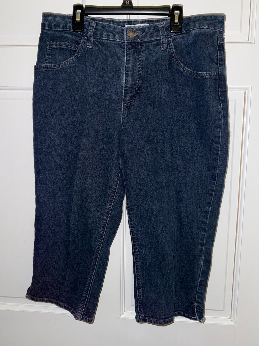 Riders by Lee Dark Indigo Denim Capris